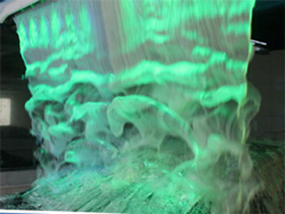 Pulverización para lavado sin agua