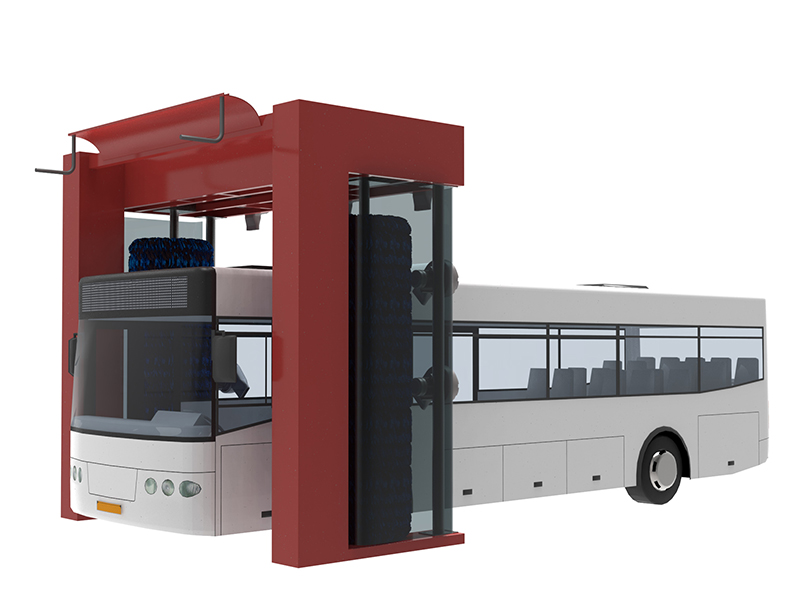 Equipo de lavado para camiones y autobuses