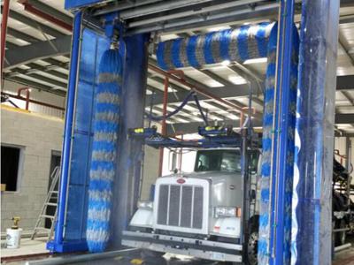 Equipo de lavado para camiones y autobuses